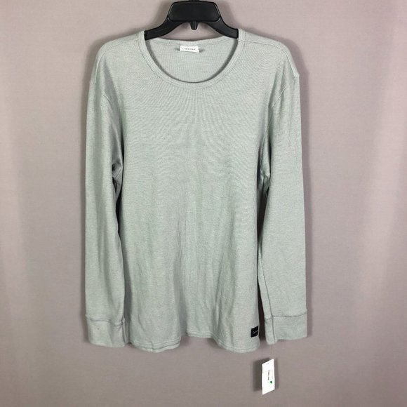 Calvin Klein Sleepwear Thermal Pullover Shirt Size Large - Picture 1 of 9